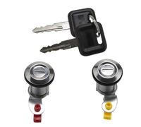 Car Door Key Lock Car Door Lock Cylinder Set with Key for Nissan for Navara D21 for Pickup 1986-1998 80600-01G25, 80601-01G25