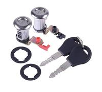 Car Door Key Lock Left and Right Car Door Lock Kit with Key for Nissan for Pickup for Pathfinder 1987-1991 80600-01G25