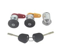 Car Door Key Lock Set Ignition Switch Left Right Door Lock Cylinder With 2 Keys For Fiesta For Escort For Ka