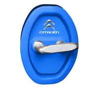 Car Door Latch Cover for Citroen e-Mehari, 4 Pcs Car Door Lock Protectors with Silent Shock Absorption Car Door Lock Latches Protection Stopper Covers,A