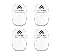 Car Door Latch Cover for Citroen Xsara, 4 Pcs Car Door Lock Protectors with Silent Shock Absorption Car Door Lock Latches Protection Stopper Covers,A