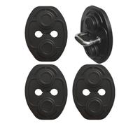 Car Door Latch Cover Silencer Shockproof Pad