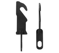 Car Door Latch Extender, Easy Latches Vent Extender Replacement, Practical and Sturdy Door Lock Rustproof Latch for Increased Air Circulation