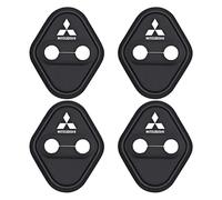 Car Door Latch Lock Cover Compatible With Mitsubishi Lancer 2004 2005 2006 2007, Door Latches Rust Stopper Protector, Doors Latch Guard Silent Shock Absorption Pad Door Entry Guard,A