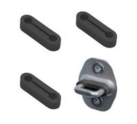 Car Door Latch Protector - Silicone Noise Reduction Guard, Auto Slam Dampening Buffer with Shock Absorption, Universal Fit Anti Scratch Sleeve, Ideal for Family Outings and Daily Urban Commuting