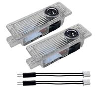 Car Door Lights Logo Projector, Car Door Projector Lights, 2 Pack LED Wireless Welcome Puddle Lights, Ghost Shadow Lights, Compatible for 1 2 3 4 5 6 7 Series X1 X2 X3 X4 X6 M GT Series