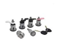 Car Door Lock Actuator FOR TRANSIT MK5 1994-2000 AL092 95VBB22050FG 1027009 COMPLETE LOCK SET IGNITION SWITCH FUEL BARREL SLIDING SIDE DOOR LOCK Door Lock Drive Actuator