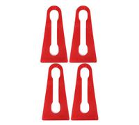 Car Door Lock Buffer - 4X Soundproofing Car Lock Damper Sound Deadener | Vehicle Door Side Protection Precise Fit Accessories for Noise Reduction