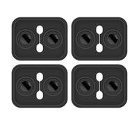 Car Door Lock Cover,4-Piece Shock-Absorbing Protective - Automotive Protective Door Edge Guard - for Dust Prevention Maintenance Care Vehicle Truck SUV Interior