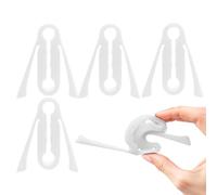 Car Door Lock Cover - 4 Pieces Silicone Soundproof Adhesive Silencer, Shock Absorber Pads, Anti Collision Latch Protector | Car Door Maintenance Repair,for Truck Sedan SUV Pickup Scooter