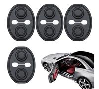 Car Door Lock Cover - 8.5x6.6cm Silicone Protector, Noise Reduction Pad, Shock Absorption Cushion | Universal Sedan Accessory with Secure Fit, Anti-Rattle Vehicle Interior Upgrade