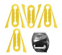 Car Door Lock Cover-Extended Application,4pcs Silicone Lock Accessories,Noise Reducing Car Door Covers | For Interior Automobile SUV