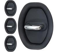 Car Door Lock Cover for Lexus RC 350 RX 300 350 L 400h 450h+ 500h F RZ 450e SC 430 TX 350 UX 250h 300e, Silicone Car Door Latch Covers Door Strike Protector Lock Noise Reduction Shock Absorption