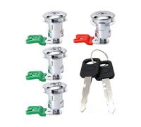 car Door Lock Cylinder for Ford Econoline 1997-2018 OE# DL5886 | OE# 703369 597638 Door Locks Cylinder Lock Set 4 Keyed Front Side Rear Door Lock Kit