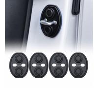Car Door Lock Latch Cover for Ford Everest 2022-2026 | Triple Thickened Shock Absorbing Silicone Latch Guard for Noise Reduction Weather Protection and Rust Shield