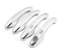 Car Door Lock Latch Cover, for Haval H6 3rd Gen 2021 2022 2023 GT DHT-PHEV Car Styling Outer Door Bowl Handle Stickers Protection Covers Trim(Chrome C)
