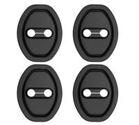 Car Door Lock Protective Covers for Jeep Grand Cherokee Compass Commander, Reduction Rustproof Guard Cover Latch Silicone Buckle Silicone Accessories,A