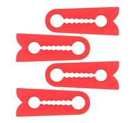 Car Door Lock Protector - 4-Piece Universal Silicone Car Door Shock Absorbers, Quiet Noise Reduction Dampers For Trucks, SUVs RVs, Soundproofing Anti-Collision Protectors For Doors Lock Latches