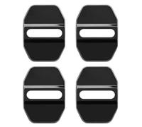Car Door Lock Protector Cover for BMW X3 M F86,4 pcs, Stainless Steel, Protect Buckle,D-Black