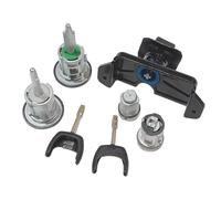 Car Door Lock Set for Door Bonnet Keys Replacement Compatible with Ford Transit Mk7 2006-2011 Ignition & Bonnet Lock Set with 2 Keys 6C1A-V22050-XB 4874508