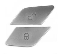 Car Door Lock Switch Cover Sticker for Mercedes-Benz C-Class W205 E-Class W213 GLC X253 LHD Models Produced Between 2014 and 2019