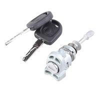 Car Door Lock with Keys 1T0837167A Lock Door Lock Barrel Cylinder with Keys 1T0837168A for 2003-2015 for VW for Touran for Caddy