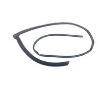 Car Door Lower Weatherstrip Sealing Seal Rubber Trim Strip with Buckle for VW for Tiguan MK2 L 2017 2018 2019 2020 WEFOLEN(Left)