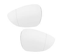 Car Door Mirror Glass For B-Max 2012 2013 2014 2015 2016 2017-2019 Rear View Wing Mirror Glass Stick On Without Plate Car Rearview Driver Passenger Side(Left Right)