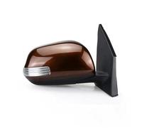 Car Door Mirrors Car Complete Wing Mirrors For Toyota For RAV4 For RAV 4 2010 2011 2012 2013 7,9 Pins Full Door Rearview Mirror Assembly Reverse Wing Mirror Assembly(Brown,9 pins right)