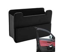 Car Door Organizer, Car Trash Bin Backseat Organizer, Foldable Phone Holder Organization and Storage for Road Trip Keys Bottles Smartphones Sedan SUV RV Truck Vehicle