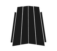 Car Door Pillar Window ，For Kia for Rio 2 JB 2007 2008 2009 2010 6pcs Black Pillar Post Window Door Column BC Mirror Effect Cover Trim Car Stickers