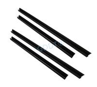 Car Door Protection Strip 4 Pcs Inner Window Rubber 5706A264 Inside Weatherstrip for ASX GA 2010-2021 Glass Laminate Car Window Door Seals
