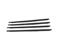 Car Door Protection Strip 4 Piece Outside Window Glass Rubber for Subaru for Forester 2004-2007 Weatherstrip Outer 61280SA010 Car Edge Trim