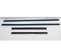 Car Door Protection Strip 4 Pieces Window Glass Rubber Inner for Pajero 2nd V20 MB669202 1989-1999 Sealing for Montero 5 Door Car Edge Trim