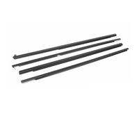 Car Door Protection Strip 4PCS Car Outer Door Windows Rubber Weatherstrip for Mitsubishi for Montero for Pajero 2th V31 V32 V33 V34 V36 V43 V44 V45 V46 1990-2003 Car Edge Protector Strip
