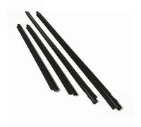 Car Door Protection Strip 4PCS Car Window Glass Sealed Strip Side Wheatherstrip for Toyota for Vios 2002-2018 Car Edge Trim(2002-2007)