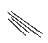 Car Door Protection Strip 4Pcs Car Window Weather Strip Glass Waterproof Pressure Sealing Strips for FJ for Cruiser 2007-2014 Car Door Seal Protector