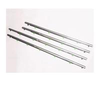 Car Door Protection Strip 4Pcs Car Window Weather Strips for CR-V for CRV 5 RW RT 2017-2022 Rubber Sealing Weatherstrips Part Accessories Car Edge Trim