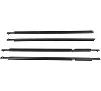 Car Door Protection Strips 4Pcs/Set Car Window Seals Strips for Toyota for Scion XB 2007-2015 75720-12820 Glass Waterproof Rubber Sealing Glass Seal Belt