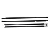 Car Door Protection Strips Car Window Weatherstrip Glass Sealant Strip Sealing Strips Rubber Weather Strip for Toyota for Highlander 2008-2010 Auto Bumper Guard