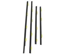 Car Door Protection Strips for CRV 2002-2006 4pcs Weatherstrip Door Seal Belt 72450 SCA E01 Front Rear Outside Window Weatherstrip Belt Auto Bumper Guard