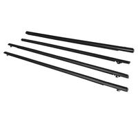 Car Door Protection Strips for Fit 2009 2010 2011 2012 2013 2014 Car Side Windows Weatherstrip Rubber Pressure Strip Sealing Weather Glass Seal Belt