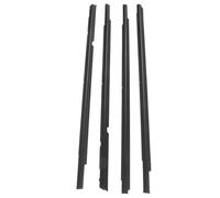 Car Door Protection Strips for Mitsubishi for Lancer 2008-2017 4pcs Weatherstrip Door Seal Belt 5727A005 Front Rear Window Moulding Trim Belt Replacement Auto Bumper Guard