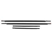 Car Door Protection Strips for Toyota FJ for Cruiser 2007-2014 Car Door Window Moulding Trim Outside Front Rear Window Seal Belt Weatherstrip Replacement Auto Bumper Guard