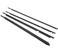 Car Door Protection Strips for Toyota for Prado 2003-2009 2010-2020 Window Weatherstrips Rubber Front Rear 4 Doors Moulding Trim Outer Glass Sealing Belts Auto Bumper Guard(for 2010-2020)