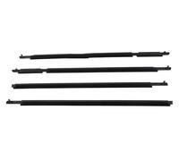 Car Door Protection Strips for Toyota for RAV4 2009-2012 Window Weatherstrip Belt Trim Waterproof Front Rear Outer Windows Glass Sealing Rubber Strips Auto Bumper Guard