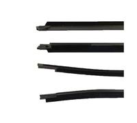 Car Door Protector Edge Outside Window Rubber for Fortuner 2015-2020 Glass Protector Weather Strip Seal