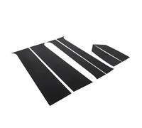 Car Door Protectors Fit For Benz Vito V Class V250 V260L 2015-2021 PC Black Car Window Middle Column Decoration Cover Sticker Car Edge trim