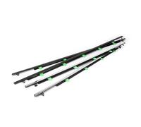 Car Door Protectors Fit For CRV CR-V 2007-2011 Chrome Side Door Moulding Trim Belt Outer Window Glass Sealing Belts Car Window Edge Trim