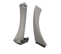 Car Door Pull Handle Cover, For 3 Series, For E90, For E91, For 316, For 318, For 320, For 325, For 328i 2005-2012 Inside Door Handle Cover Panel Trim(Handle Kit Gray R)